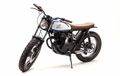Honda CL200 Jadi Scrambler Simpel Dengan Warna Jok dan Tangki Kontras