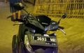 Maling Buntung, Gagal Nyolong Batang Besi, Honda Vario 150 Malah Melayang