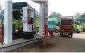 Antrean Truk Mengular di SPBU Jambi, Kuota 32 Ton Solar Sehari Ludes