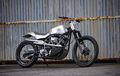 Harley-Davidson Shovelhead Jadi Scrambler Sangar, Ada Part Yamaha-nya
