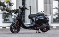 Vespa Sprint Sangar Berbodi Hitam Legam, Kaki-kaki Upgrade Maksimal