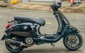 Vespa Sprint Tampil Garang, Bodi Serba Hitam, Kaki-kakinya Diupgrade Maksimal