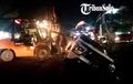 Heroik, Forklift Keluarkan Mitsubishi Xpander Dari Selokan, Korban Motor Ngeblong