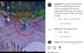 Pemotor Honda Mega Pro Ketiban Apes, Lagi Lewat Perlintasan KA, Eh Kejadian Ini Langsung Terjadi