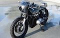 Cafe Racer Klasik Berbahan Honda CB750, Banyak Nuansa Ducati Yang Nempel