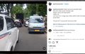 Gemes Lihatnya, Angkot Parkir Ngaco Bikin Macet Jalan, Didatangi Sopir Asik Makan