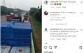 Viral Video Puluhan Mobil dan Truk Jadi Korban Tumpahan Paku di Jalan Tol, Jasa Marga Buka Suara