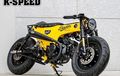 Honda ST125 Dax Pamer Gaya Cafe Racer, Kakinya Kekar, Warnanya Segar