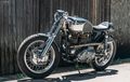 Harley-Davidson Sportster Jadi Cafe Racer Kece Berjubah Full Metal