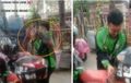 Kaget Driver Ojol Ini Dapat Orderan Antar Binatang Mirip Buaya, Simak Videonya