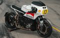 Ducati 848 Evo Cafe Racer, Pasang Livery Marlboro, Mainnya di Lintasan Balap