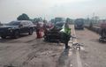 Asap Mengepul di Pinggir Jalan, 13 Kendaraan Tabrakan Beruntun di Tol Pejagan, Anak Jamintel Kejagung Jadi Korban