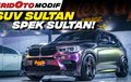 Video BMW X5, SUV Sultan Spek Sultan, Pakai Coilover KW dan Body Kit M-Tech