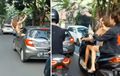 Aksi WNA Berjoget di Jendela Honda Brio Viral, Polisi Belum Ketahui Identitasnya