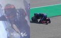 Resleting Baju Fabio Quartararo Terbuka Saat Crash di MotoGP Aragon 2022, Alpinestars Akhirnya Bikin Pengakuan