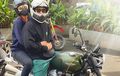 Dilaporkan Robby Shine, Begini Gaya Billy Syahputra di Atas Triumph Scrambler 1200
