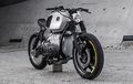 BMW R80RT Brat Style Minimalis, Dibuat Bernuansa Retro Futuristik