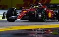 Hasil FP3 F1 Singapura 2022 - Charles Leclerc Rebut Waktu Tercepat di Trek Basah, Max Verstappen Diapit Dua Ferrari