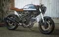 Cafe Racer Minimalis Dari Ducati Monster 695, Ubahan Fokus di Bodywork