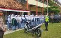 Tekan Angka Kecelakaan, Satlantas Polres Demak Gelar Pelatihan Safety Riding Bareng Pelajar