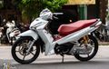 Saudara Honda Supra X 125 Tambah Manis Modal Sok Ohlins dan Pelek CNC