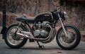Honda CB650 Four Cafe Racer Comot Garpu Depan Milik CBR900 Fireblade