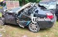 Akhir Hayat Pasutri dan Ibu Mertua di Tol Sragen, Toyota Vios Terpenggal Habis