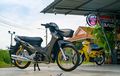 Jubah Natural Honda Supra X 125, Jadi Menawan Ditopang Pelek Jari-jari dan Sok Showa