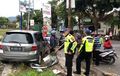 Pak Kepsek Kena Musibah, Bawa Honda Jazz Tumbuk Pohon Saat Mau Pulang