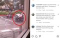 Pemotor Honda Vario Tak Berhelm Enggak Sadar Kalau Lagi Ketiban Apes, Begini Kejadiannya