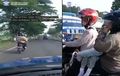 Hentikan Pengendara Motor yang Bawa Anak Sakit, Anggota Polantas Panen Pujian, Begini Kisahnya