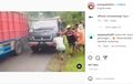 Insiden Mitsubishi L300 Gagal Nanjak Auto bikin Netizen Jantungan, Begini Kronologinya