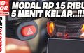 Cuma Modal Rp 15 Ribu, Motor Lama Jadi Punya Fitur Hazard
