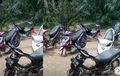 Misterius, Honda CRF150L hingga BeAT Parkir di Hutan Dibuat Pincang, Sisa Ban Belakang