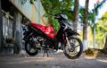 Inspirasi Modif Honda Supra X 125, Sok Nitron dan Part Karbon Jadi Andalan