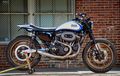 Street Tracker Minimalis Berbasis Harley-Davidson Sportster, Ringan Tapi Gurih