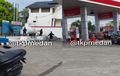 Petugas dan Pemotor Dibuat Panik, Pelajar Dibacok Sampai ke SPBU, 1 Tewas