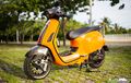 Vespa Sprint Sangar Ekspos Kaki Kekar dan Setang Model Drophead