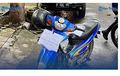 Suzuki Shogun 110 R Pelat Surakarta Terparkir di Tepi Jalan, Polisi Usut Identitas Pelaku Bom Bunuh Diri di Bandung