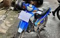 Ditempel di Bodi Depan, Netizen Soroti Isi Pesan Provokatif di Motor yang Diduga Milik Pelaku Bom Bandung