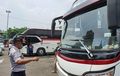 Terjaring Razia, Tiga Bus Tidak Layak Jalan Kena Sidak Dishub, Ternyata Ini Kesalahannya