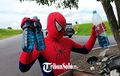 Enggak Pandang Bulu, Spider-Man Asal Boyolali Siap Tolong Pengendara Kehabisan BBM