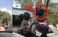 Bikin Geger Warganet, Pengendara Honda PCX 150 Geber Skutiknya Dengan Mata Tertutup