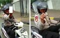 Kendarai Honda BeAT, Oknum Polisi Ini Viral Gara-gara Aksi Tak Terpuji di Jalan