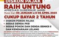 Provinsi Ini Gelar Pemutihan Pajak, Nunggak di Atas 15 Tahun, Cuma Bayar 2 Tahun