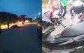 Yamaha NMAX Cerai Berai, Pengendara Tewas, Hantam Hewan Berkaki Empat dan Bertanduk