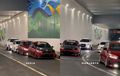 Viral Tiga Toyota Yaris Parkir Bikin Konten di Underpass Dewi Sartika, Dishub Bakal Pasang Rambu dan CCTV