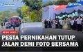 Geger Nikahan Tutup Jalan Besar, Mobil-Motor Mau Lewat Distop, Nih Aturannya