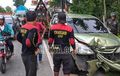 Hindari Truk Melintang di Jalan, Kap Mesin Daihatsu Xenia Menganga Usai Hantam Pohon di Ponorogo