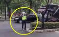 Viral, Bus Ketar-ketir Distop Polisi, Endingnya Bikin Ketawa